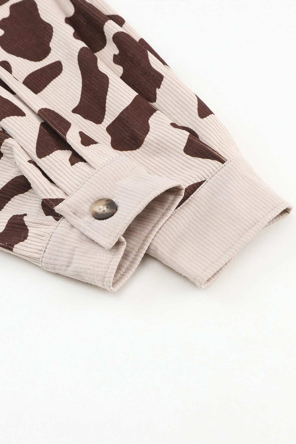 26SS Cow Print light weight oversized jacket