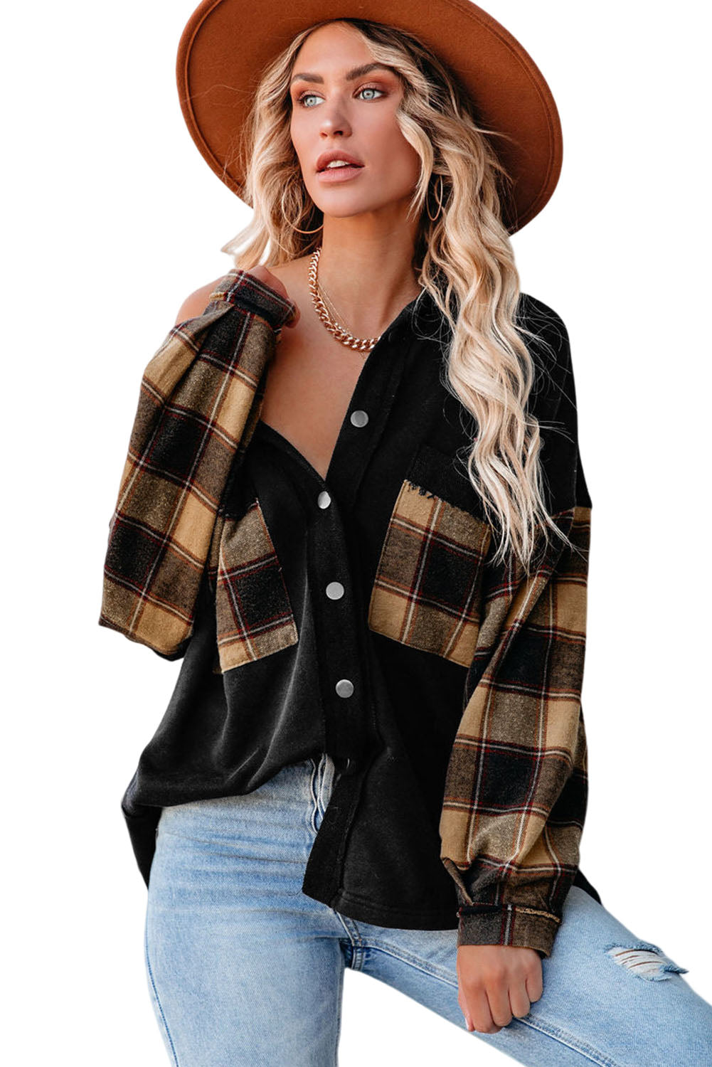 26SS long sleeve pocket top