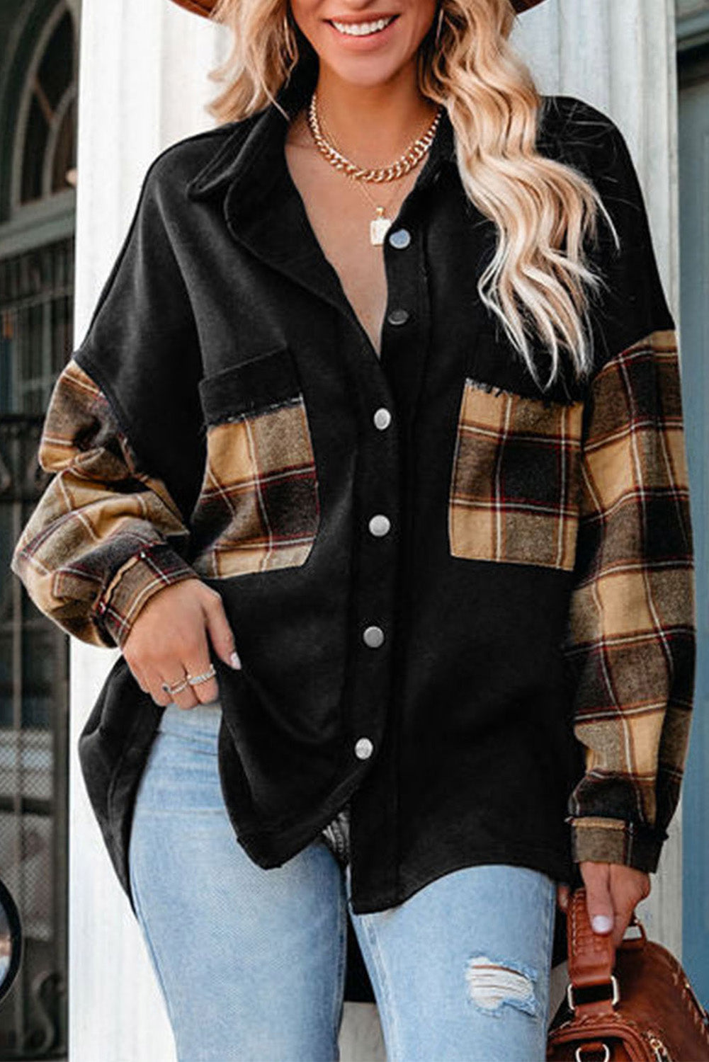 26SS long sleeve pocket top