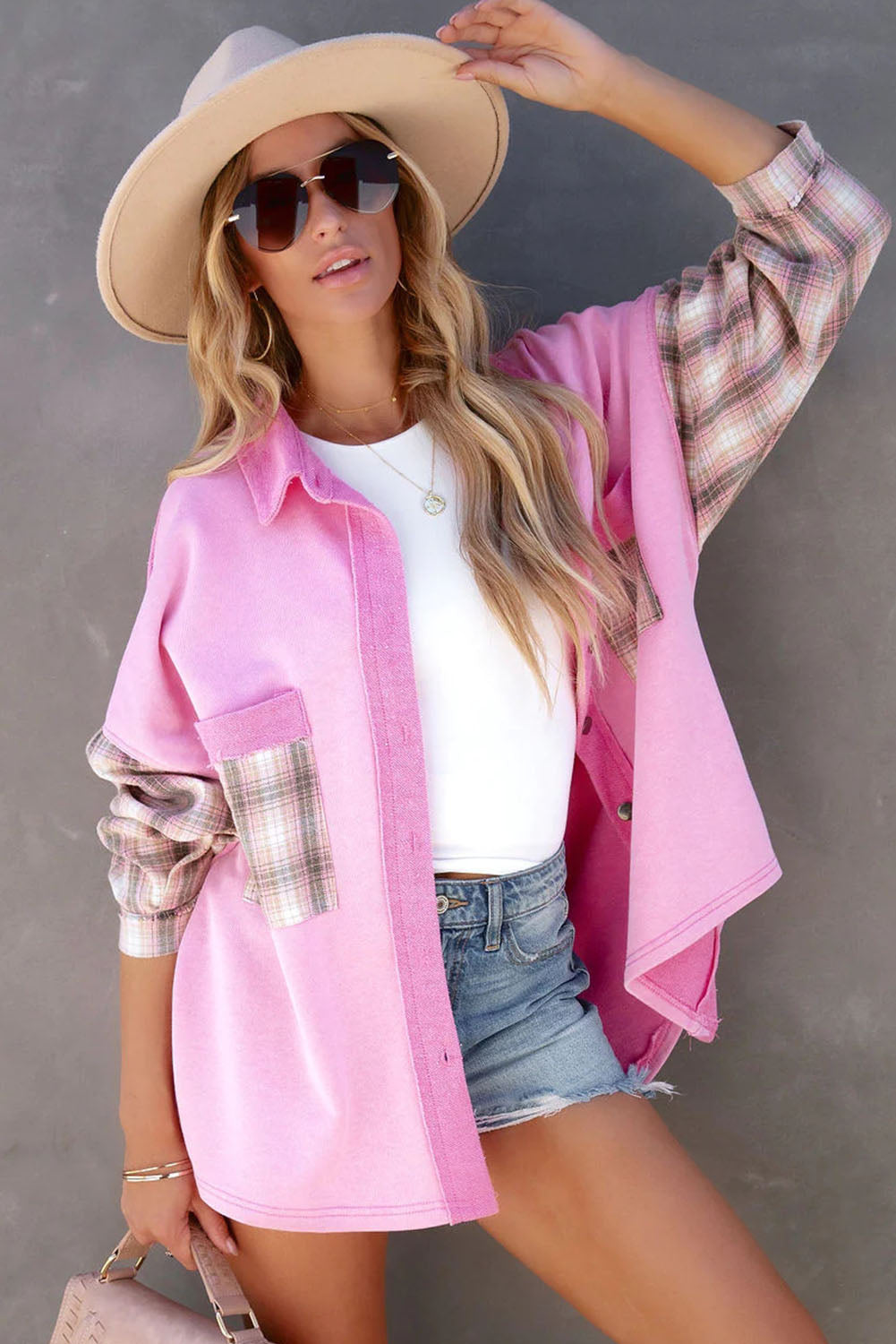26SS long sleeve pocket top