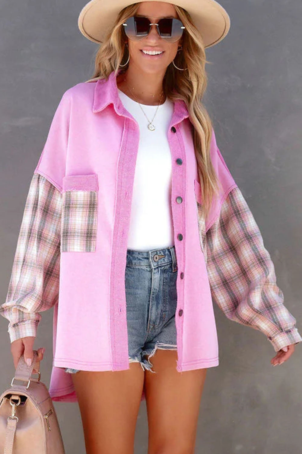 26SS long sleeve pocket top