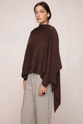 26SS MATILDA PONCHO - CAROB