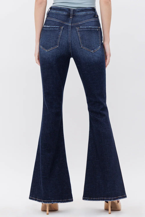 26SS High Rise Dark Wash Denim Jeans