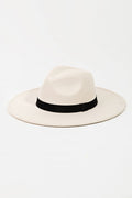 26SS Western Wide Brim Ribbon Hat