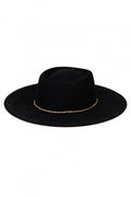 26SS Black fedora Hat