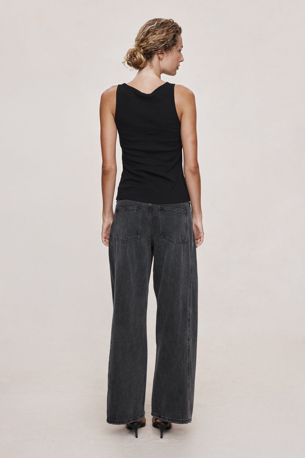 26SS PHOEBE TOP - BLACK