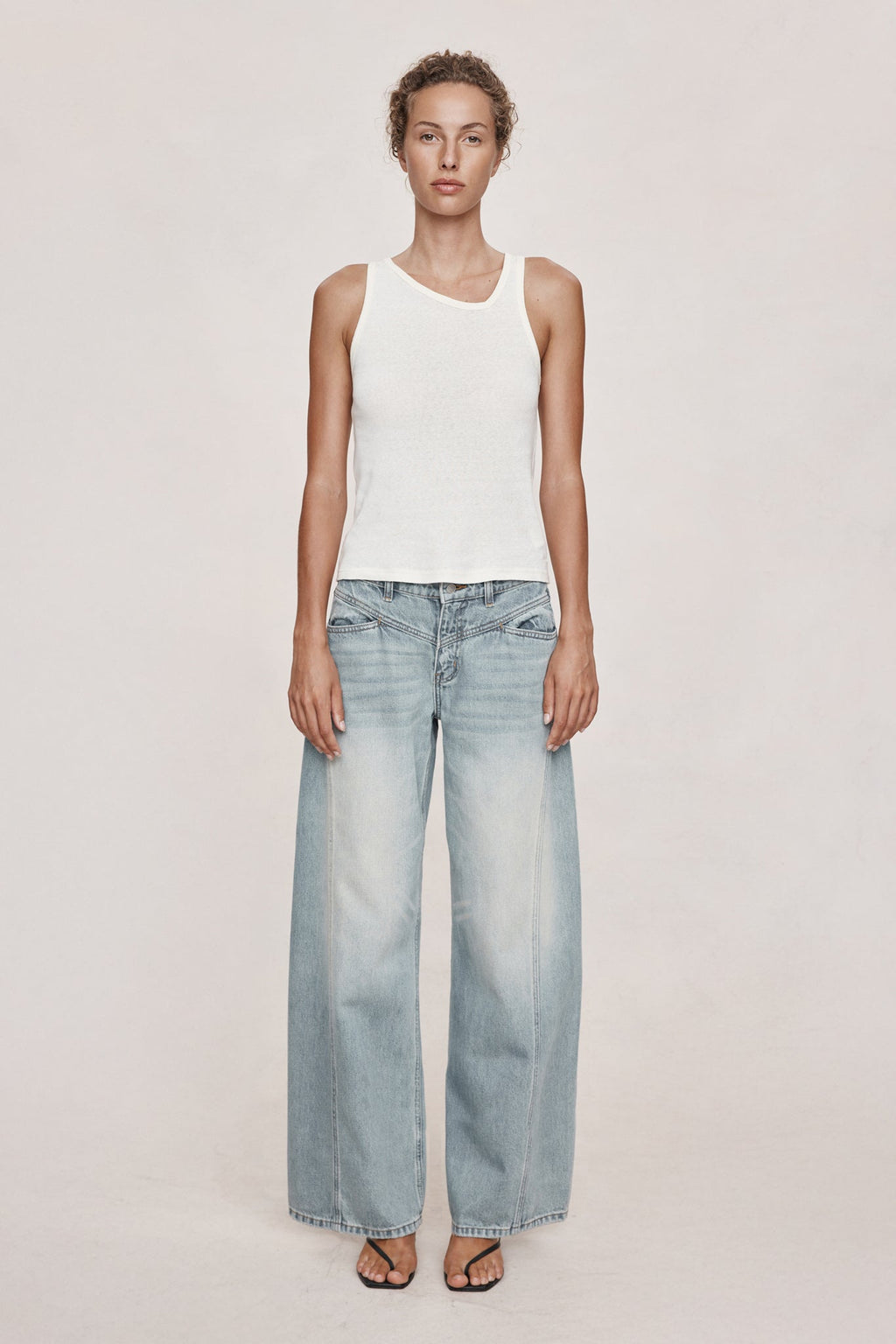 26SS PHOEBE TOP - IVORY