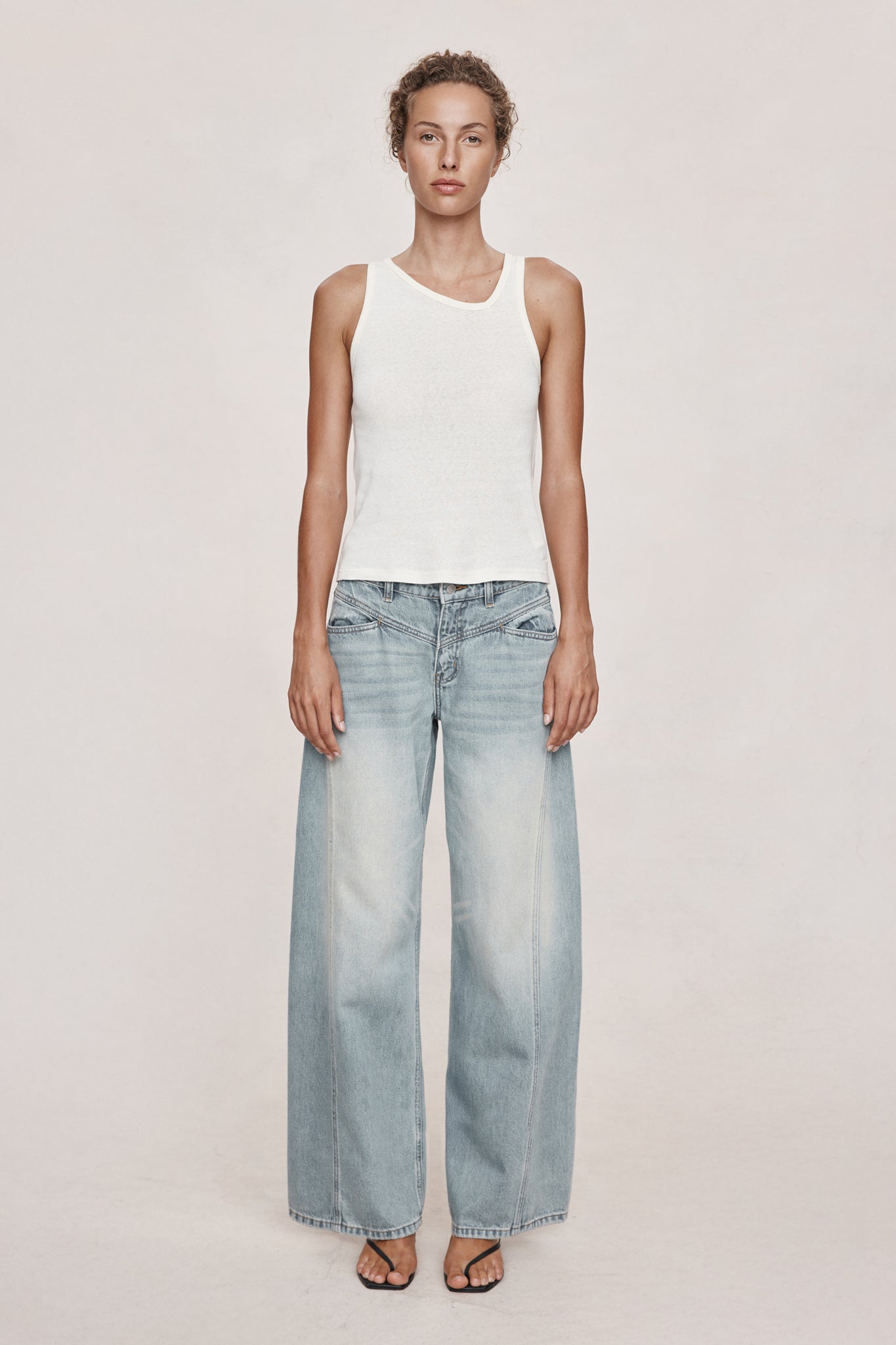 26SS PHOEBE TOP - IVORY