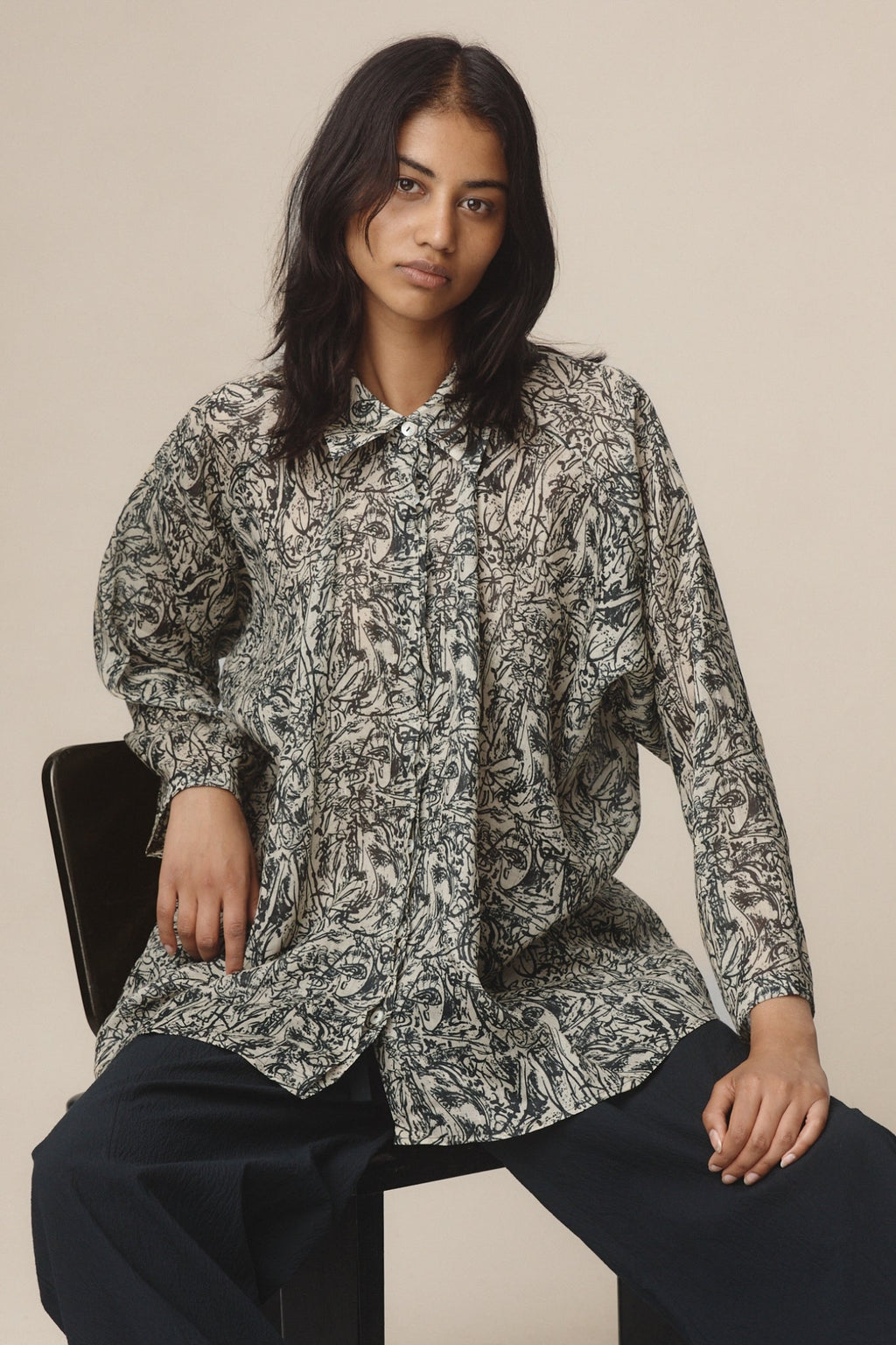 26SS LIBERTY SHIRT - ECHO PRINT