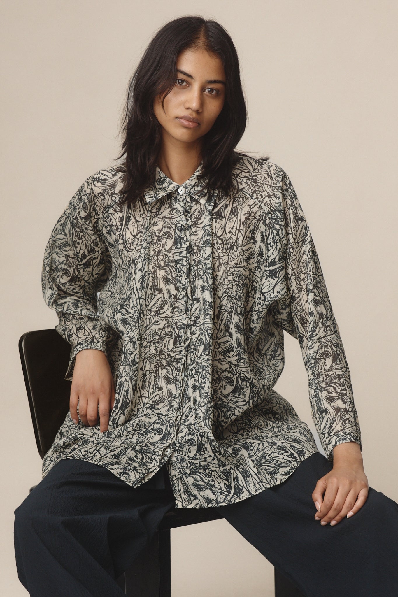 26SS LIBERTY SHIRT - ECHO PRINT