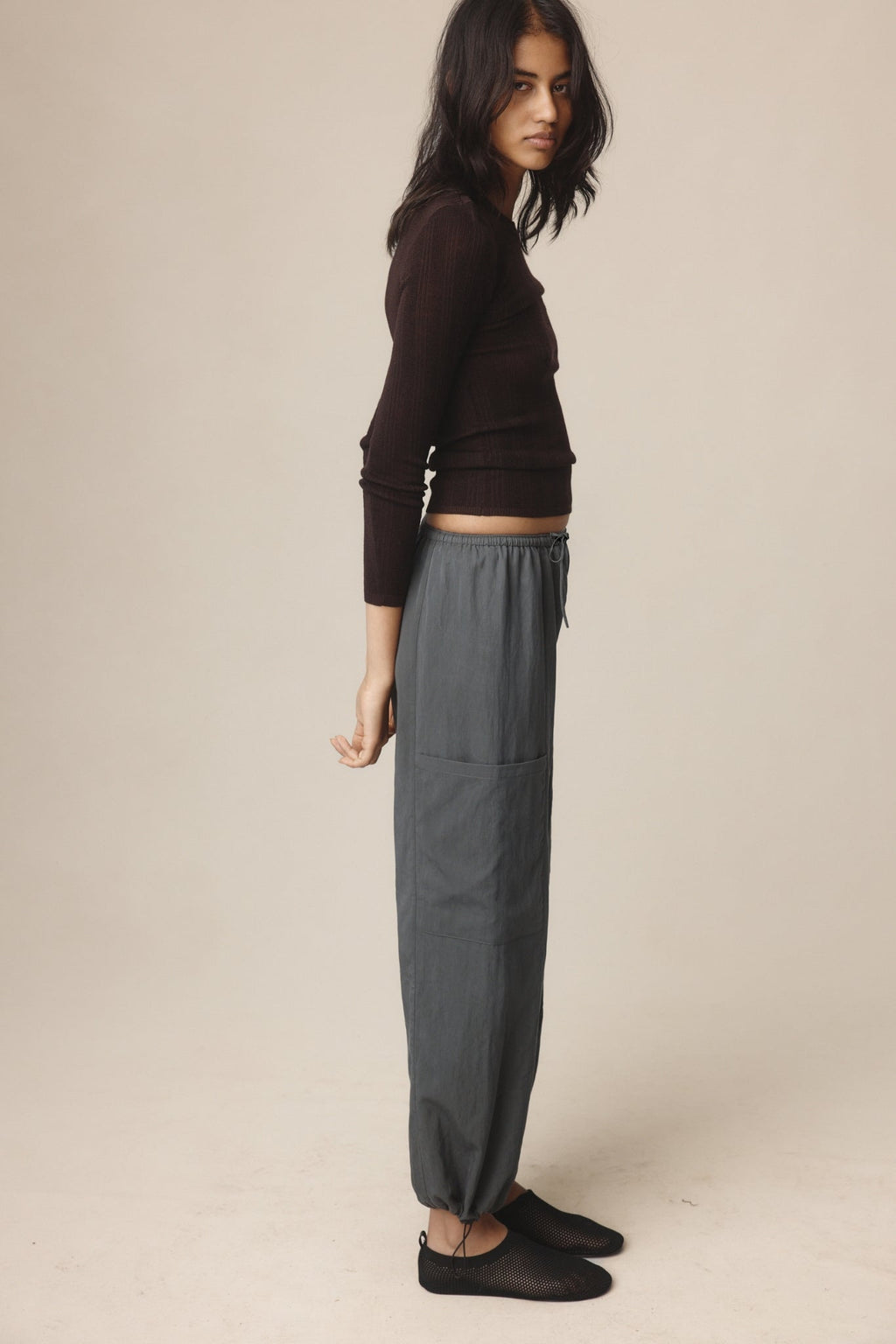 26SS GRAY PANT - CHARCOAL