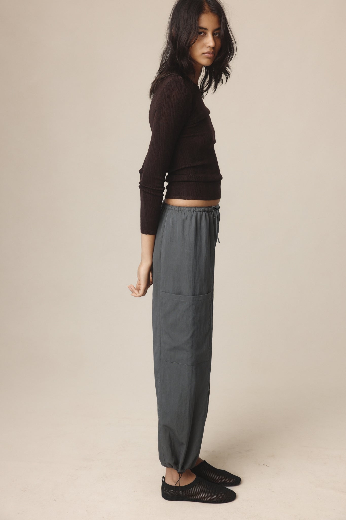 26SS GRAY PANT - CHARCOAL