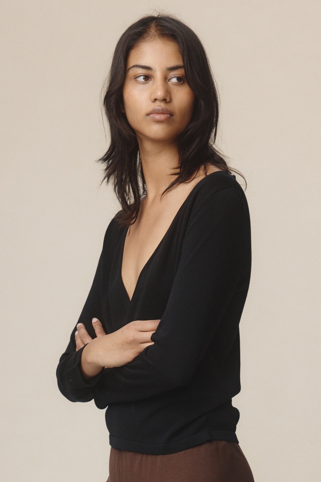 26SS VICTORIA TOP - BLACK