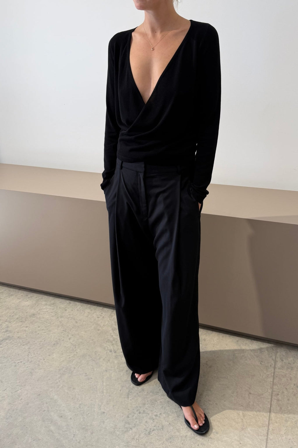 26SS VICTORIA TOP - BLACK
