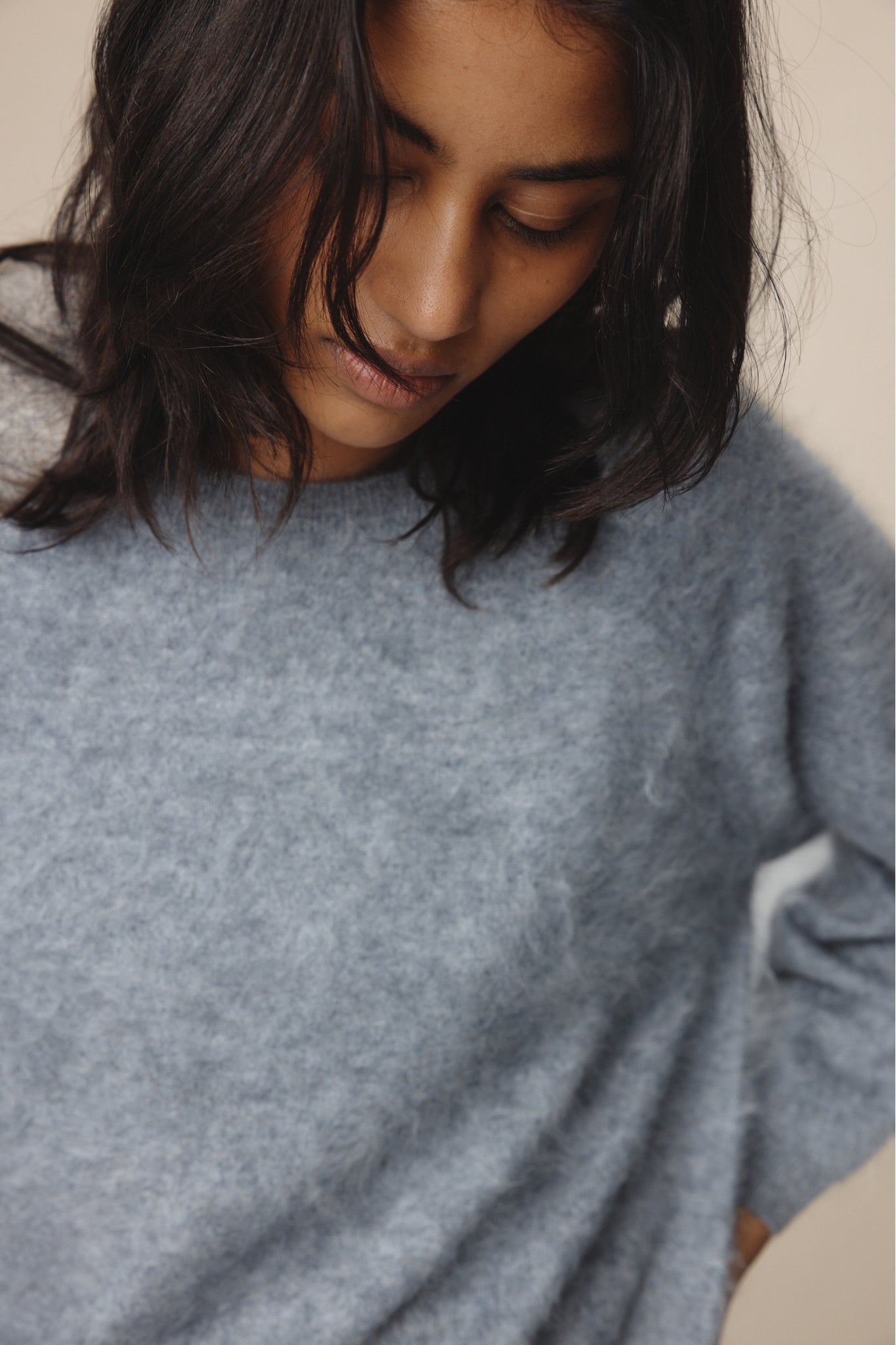 26SS MAGDA SWEATER - FEATHER