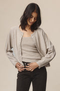 26SS BABETTE CARDIGAN - BUFF