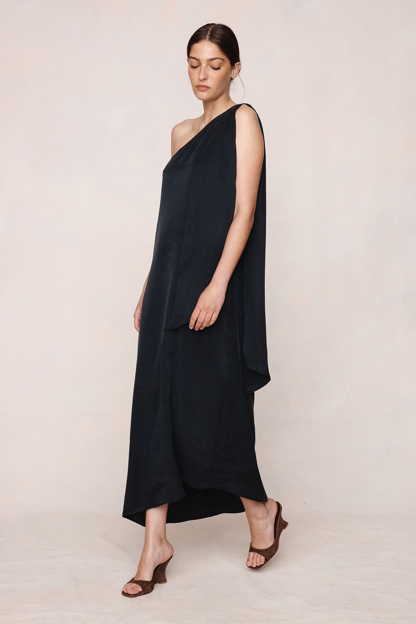 26SS ROSA DRESS - BLACK