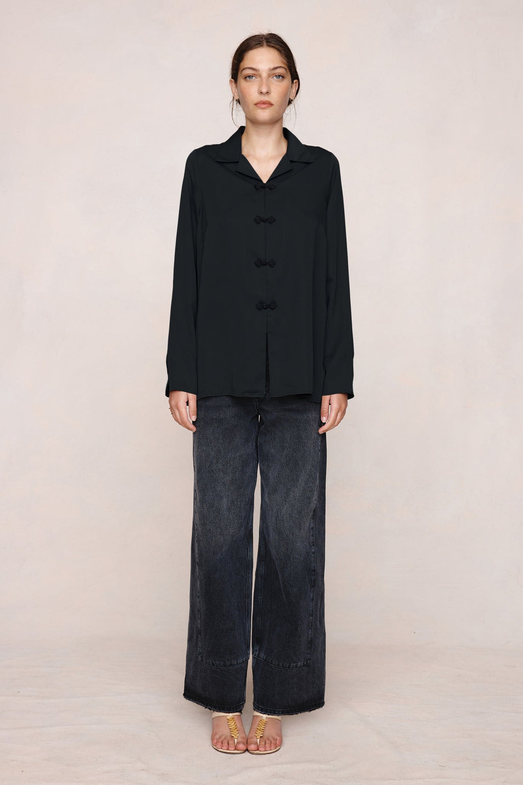 26SS ULAH SHIRT - BLACK