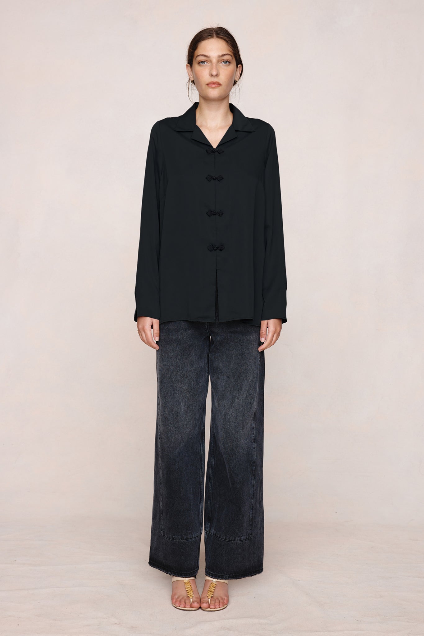 26SS ULAH SHIRT - BLACK