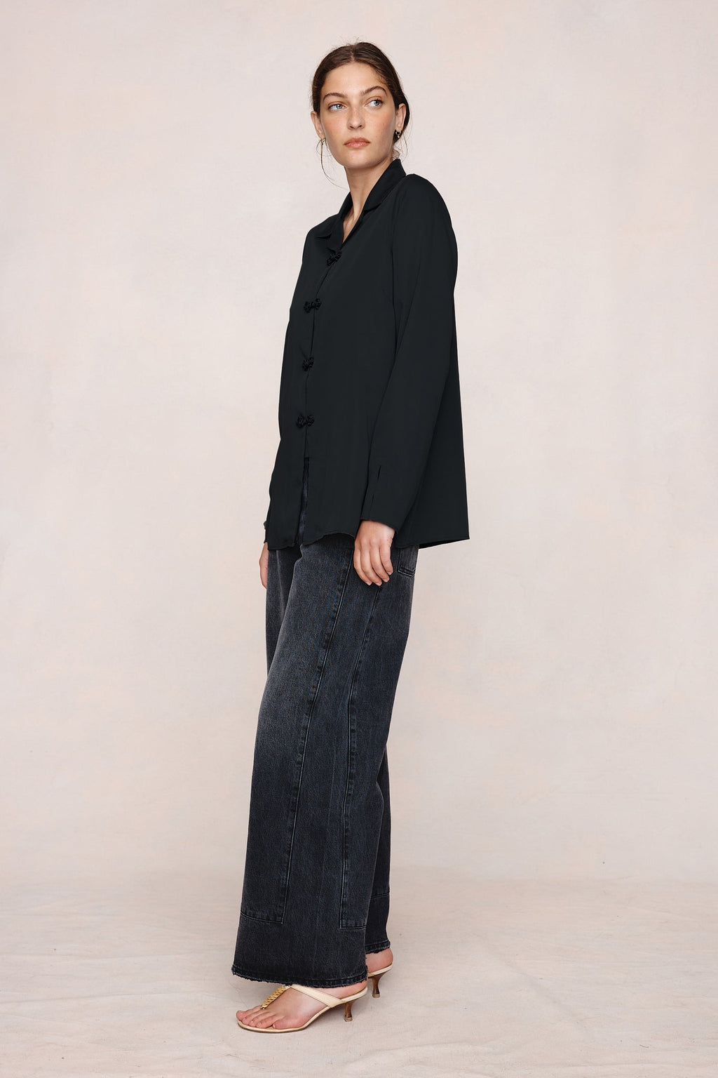 26SS ULAH SHIRT - BLACK