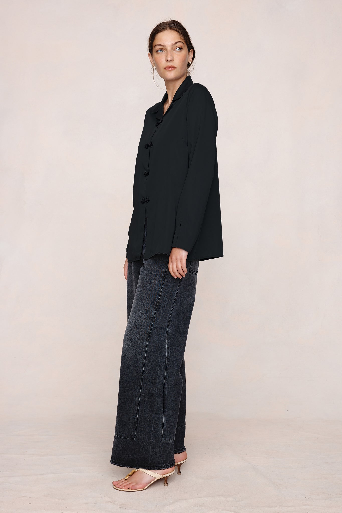 26SS ULAH SHIRT - BLACK