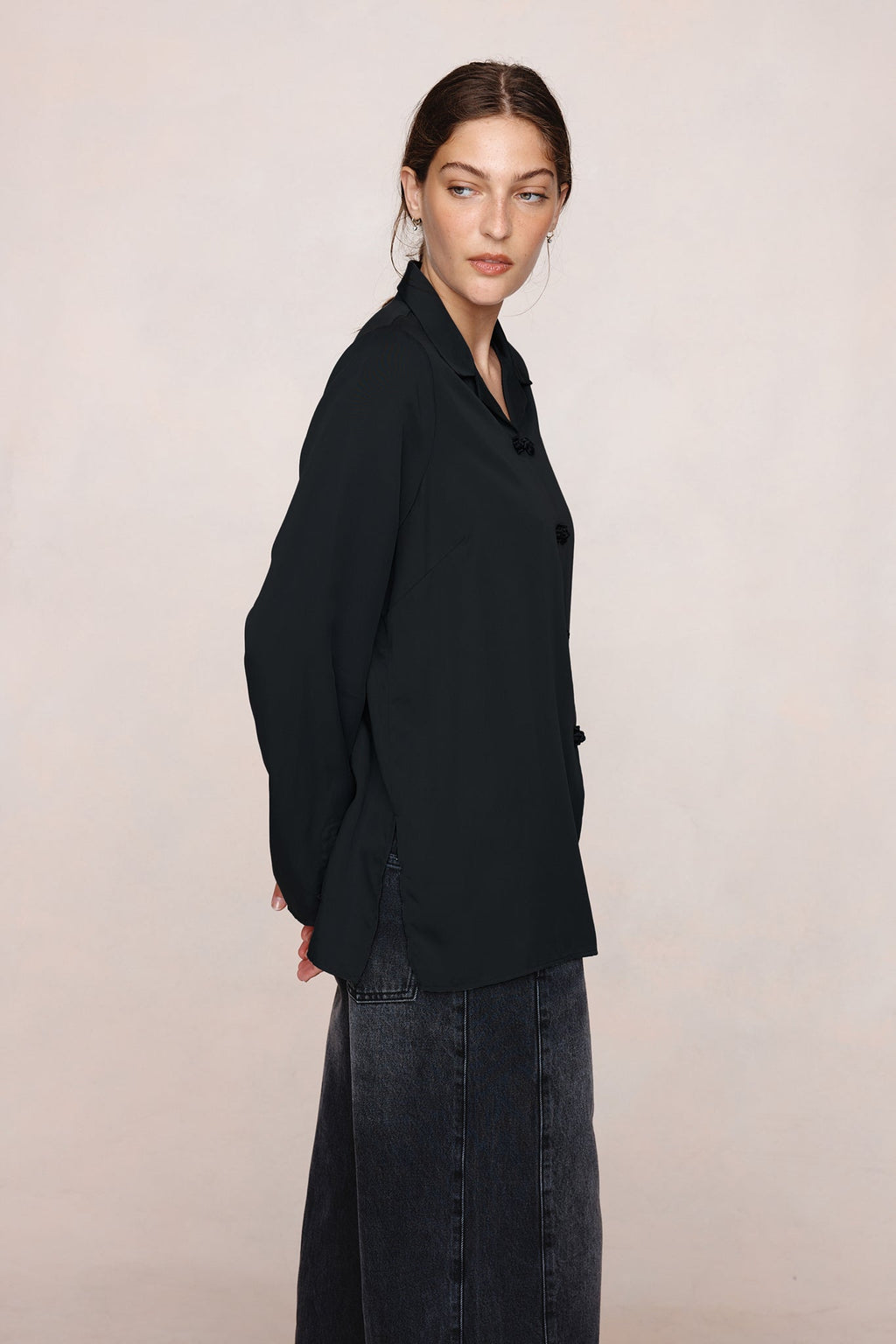 26SS ULAH SHIRT - BLACK