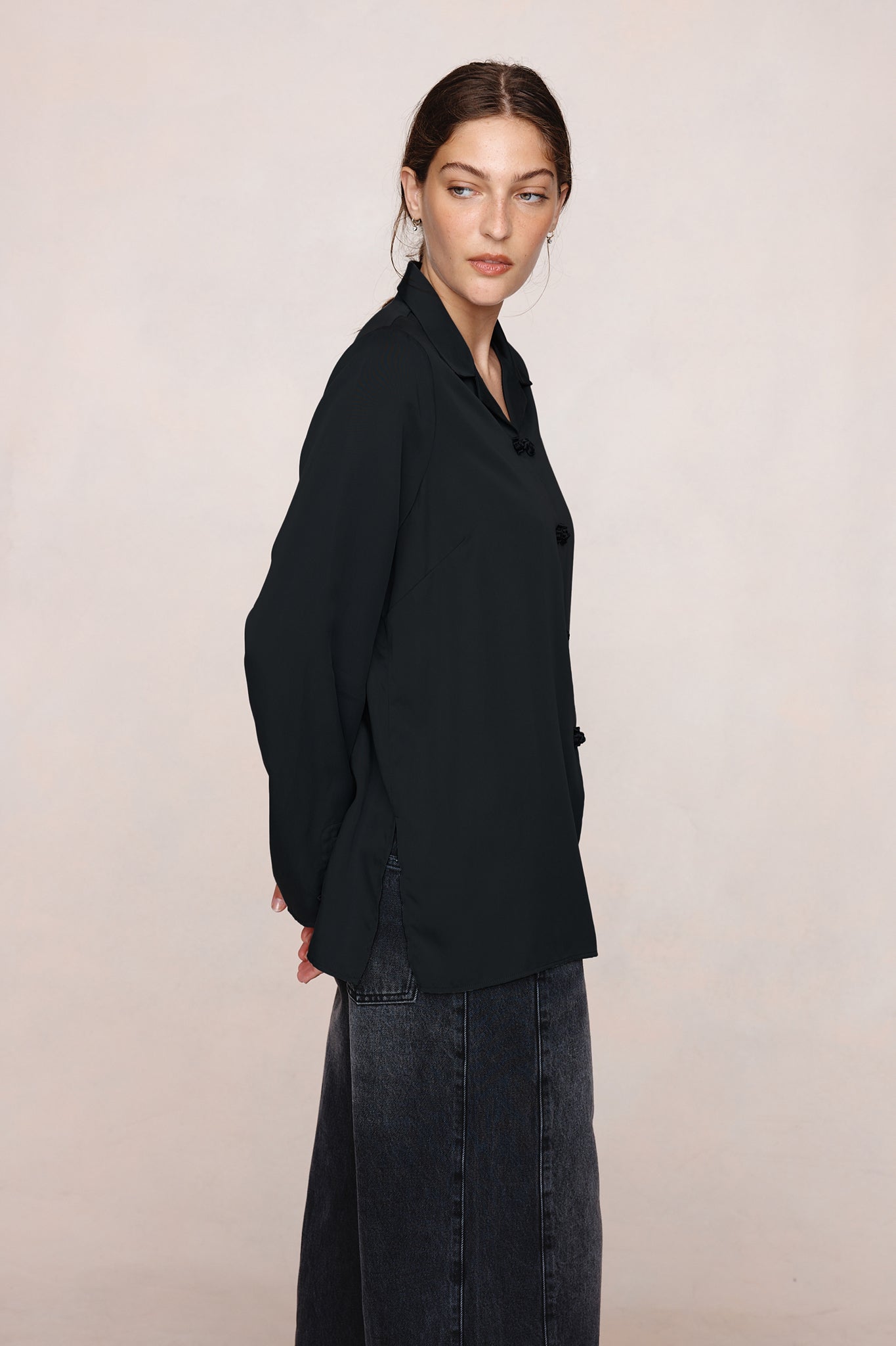 26SS ULAH SHIRT - BLACK