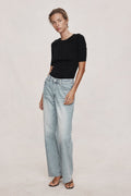 26SS WIDE LEG JEAN - FADED BLUE