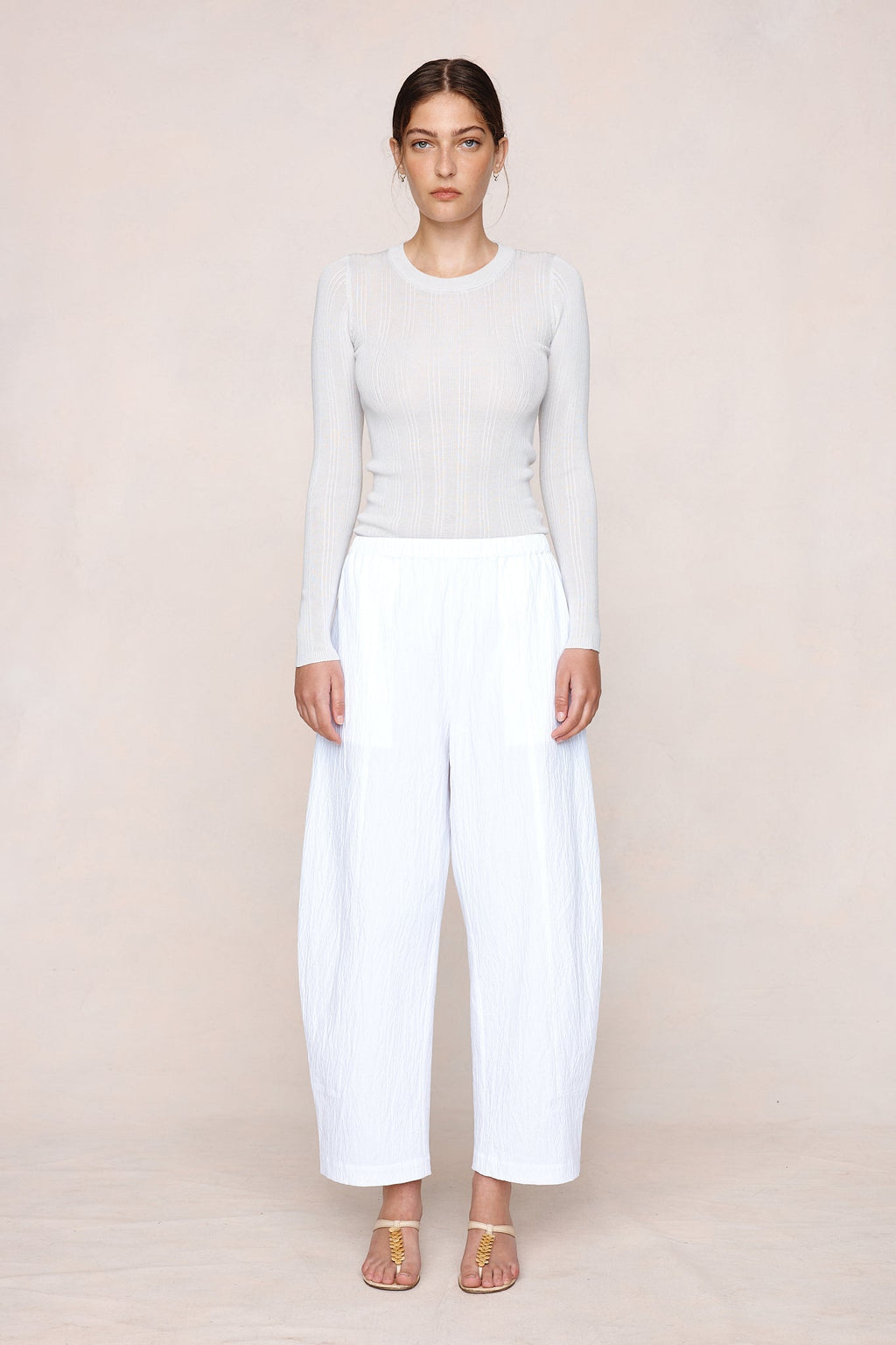 26SS WILKEN PANT - IVORY
