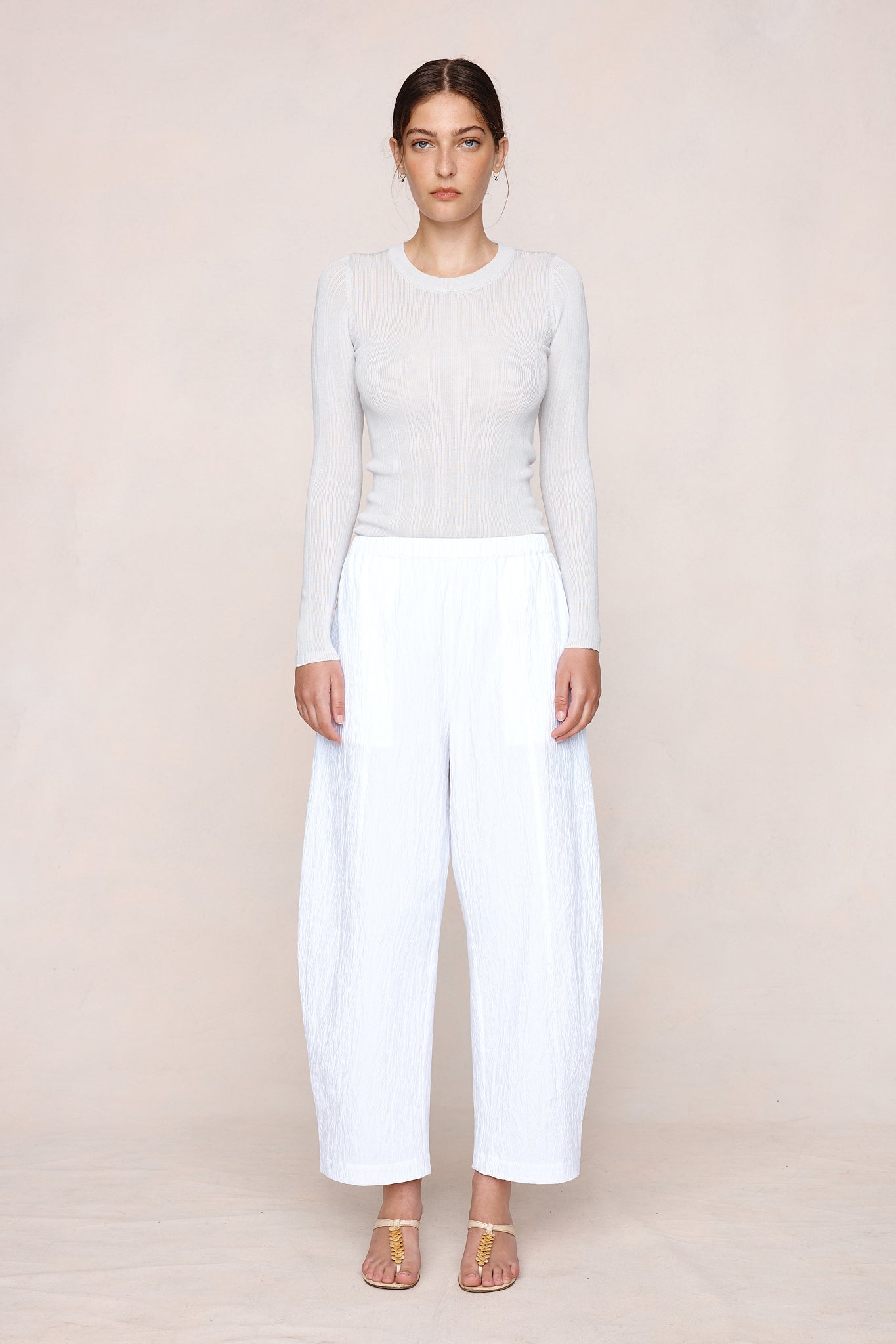 26SS WILKEN PANT - IVORY