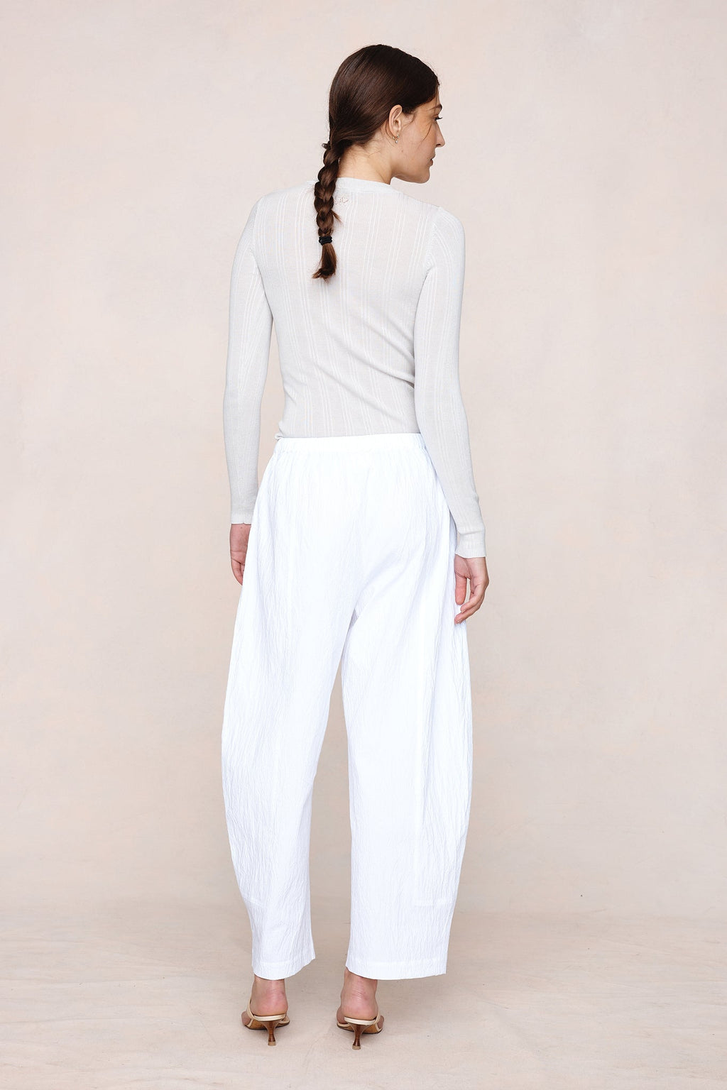 26SS WILKEN PANT - IVORY