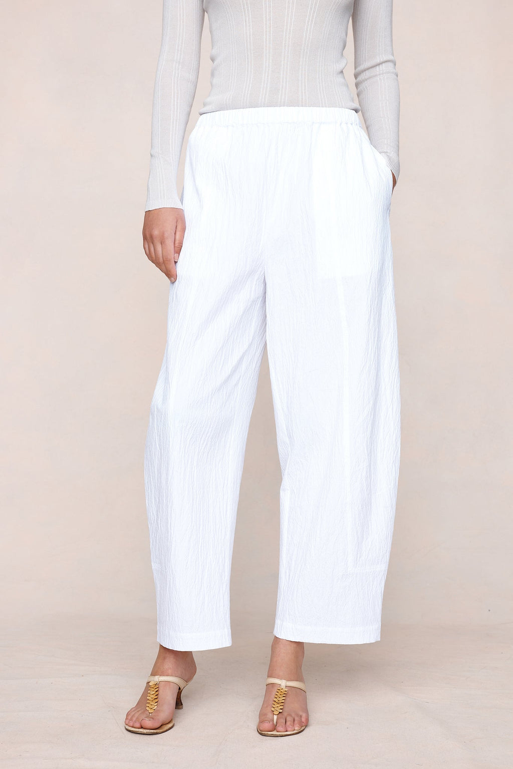 26SS WILKEN PANT - IVORY