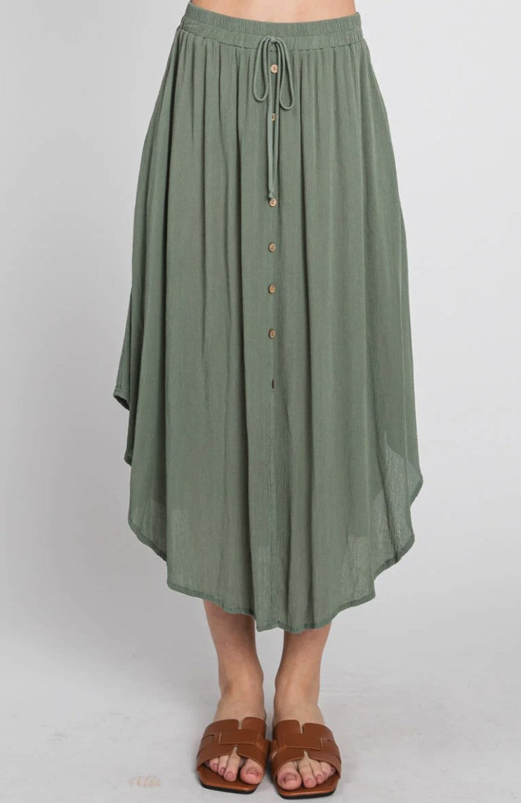 26SS Maxi Skirt, boho skirt, bohemian skirt