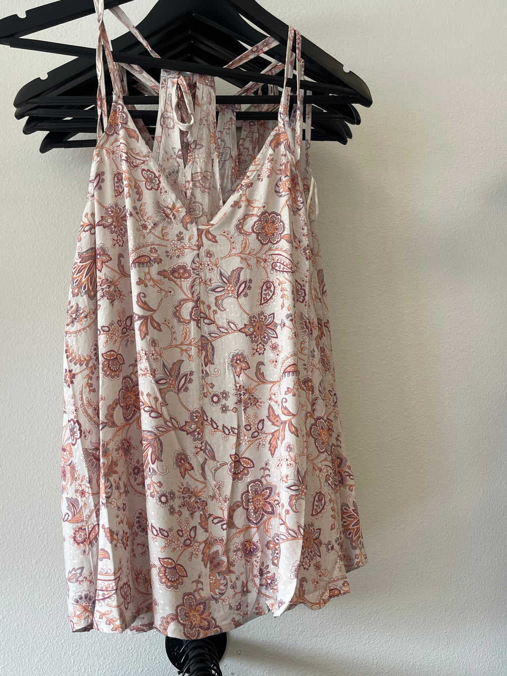 26SS Love stitch boho tank