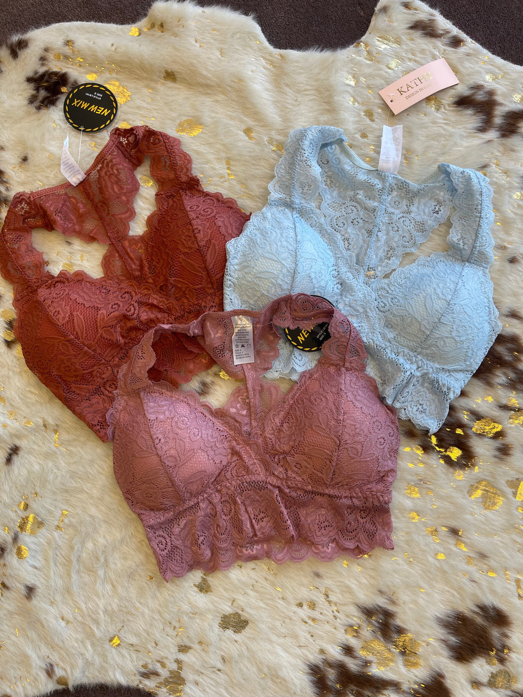 26SS Lace padded Bralette