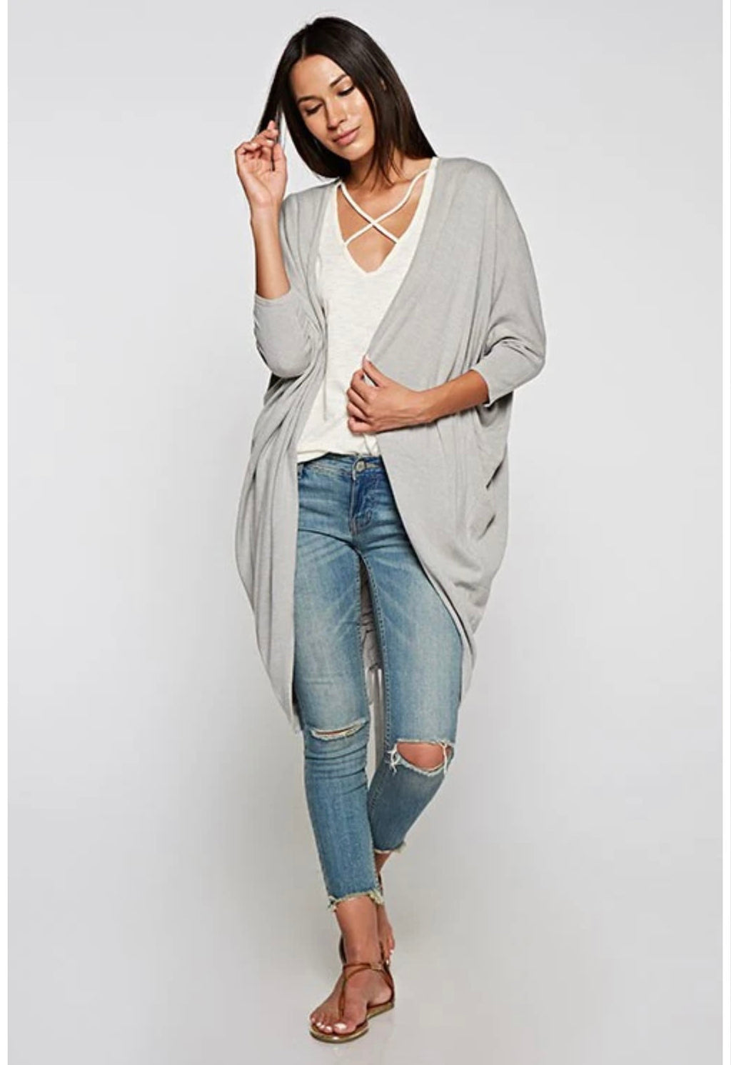 26SS Love stitch cardigan