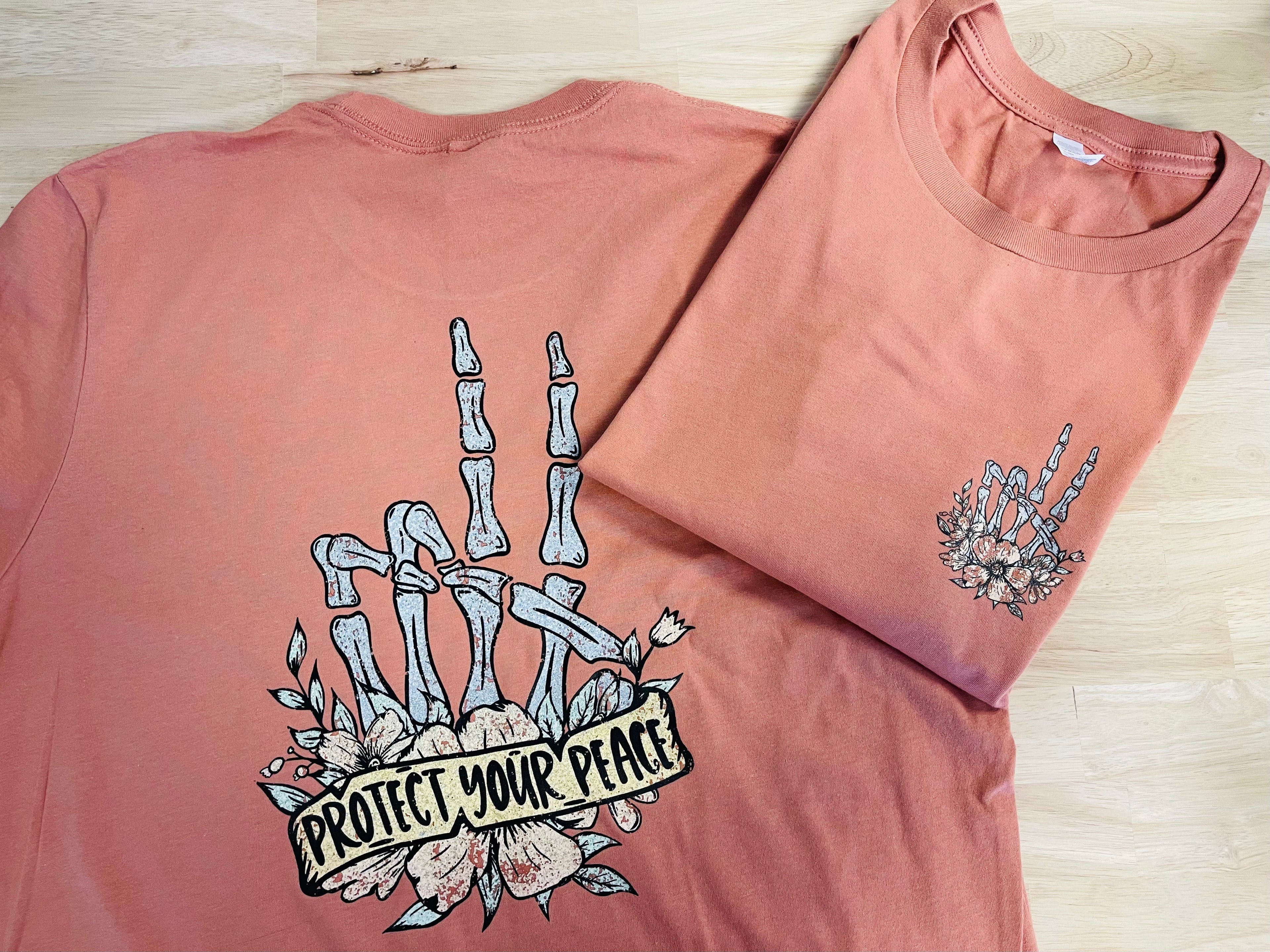 26SS Inspirational tee- protect your peace