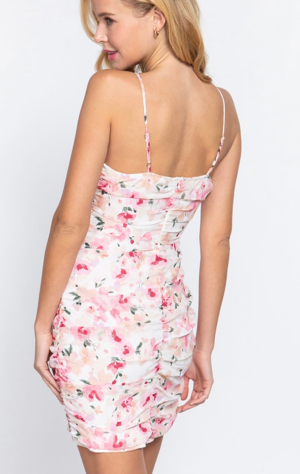 26SS Floral summer tank dress